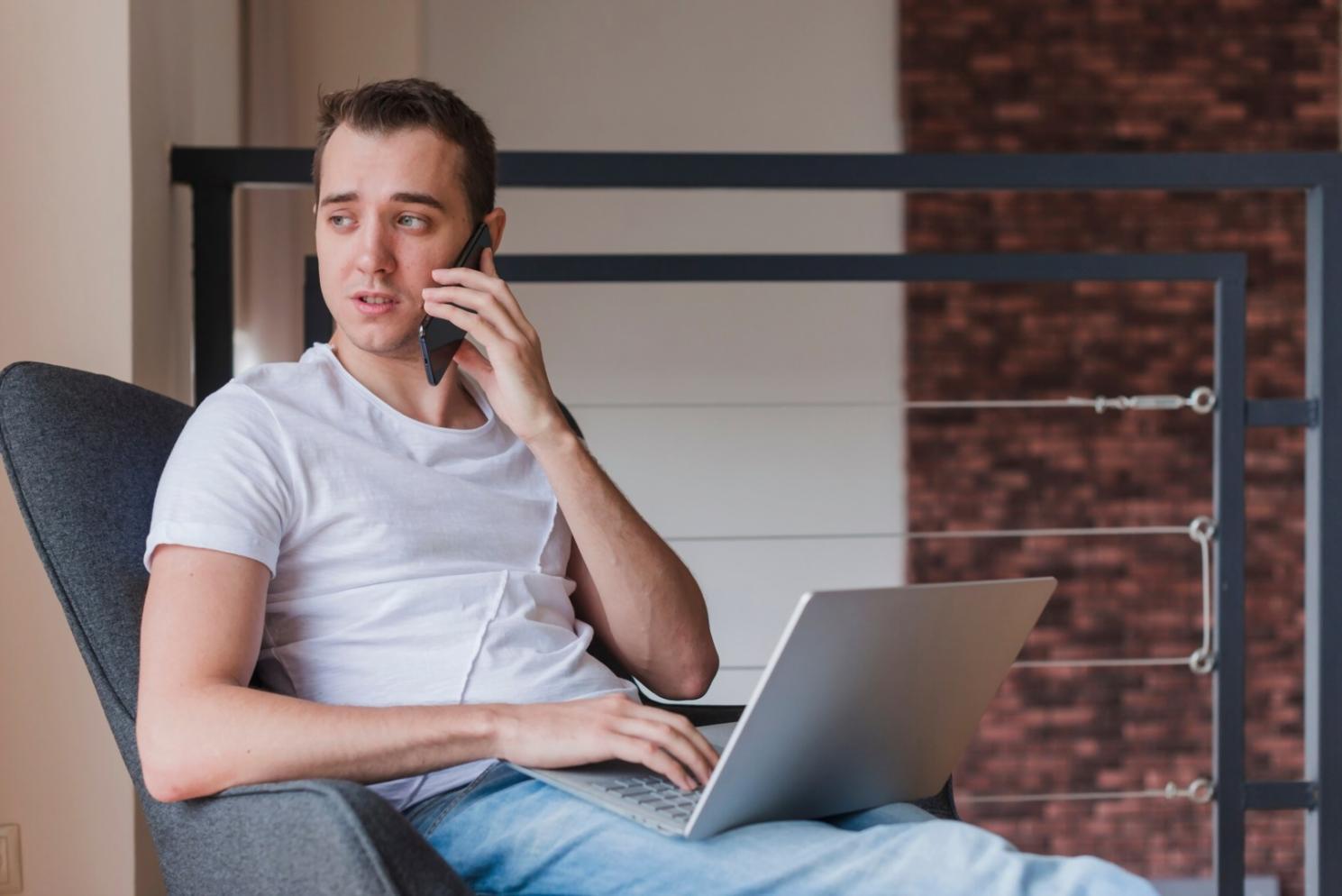 Professional business meeting with budget planning documents